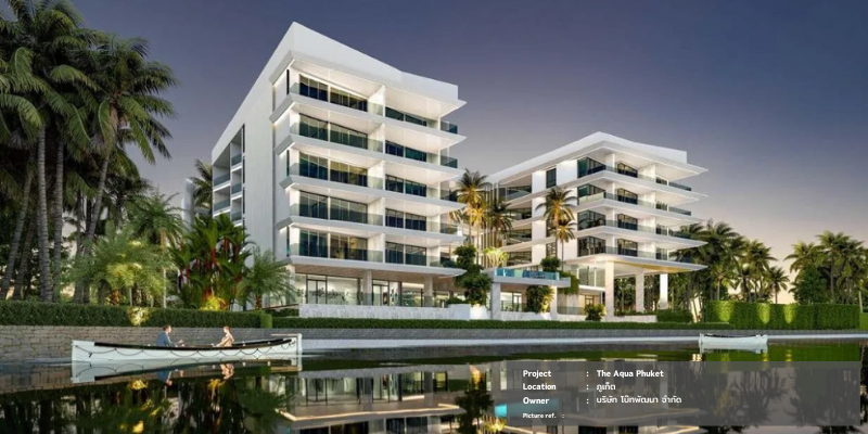 รูปภาพหน้าปกโครงการ The Aqua Phuket
