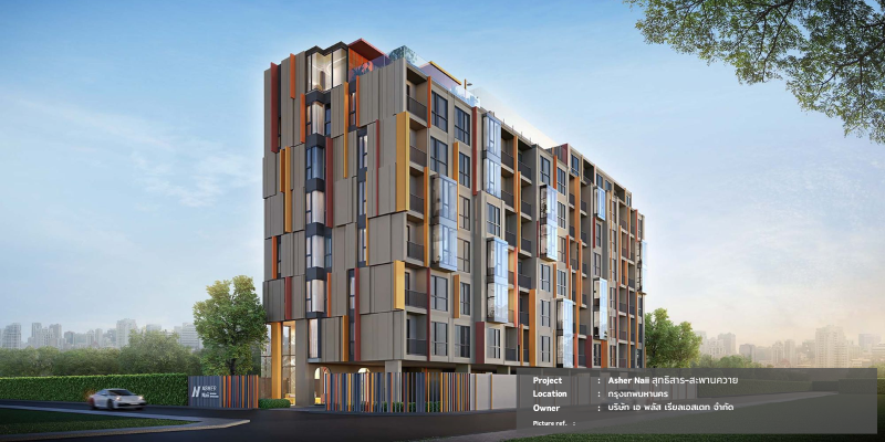 รูปภาพหน้าปกโครงการ Asher Naii สุทธิสาร-สะพานควาย